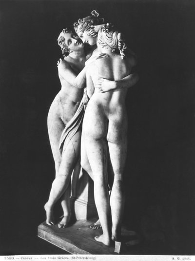 Three Graces, 1812-16 (marble) by Antonio Canova